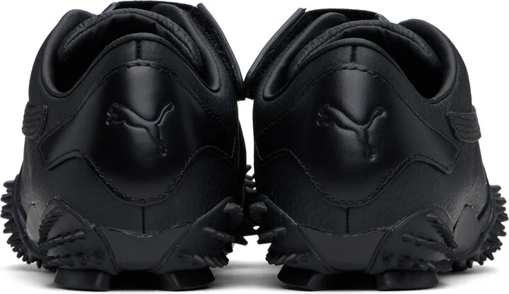 PUMA Black Mostro Leather Sneakers - Image 2
