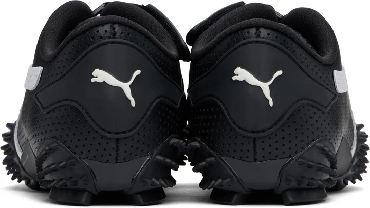 PUMA Black Mostro Perforated Sneakers - Image 2