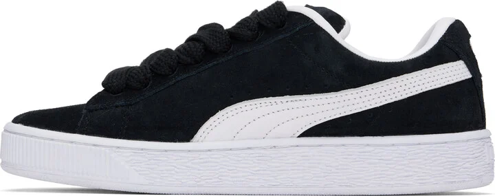 PUMA Black Suede XL Sneakers - Image 3