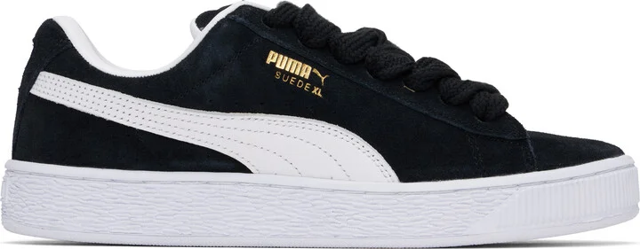 PUMA Black Suede XL Sneakers