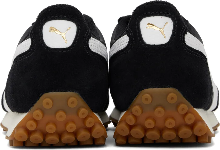 PUMA Black & White Easy Rider Vintage Sneakers - Image 2