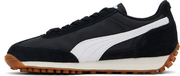 PUMA Black & White Easy Rider Vintage Sneakers - Image 3