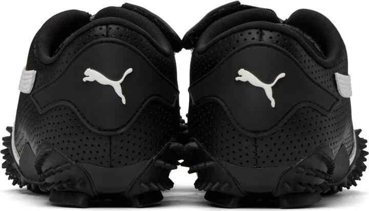 PUMA Black & White Mostro Perf Sneakers - Image 2