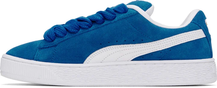 PUMA Blue Suede XL Sneakers - Image 3
