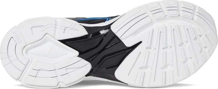 PUMA BMW MMS Velophasis Neon Men's Lace up casual Shoes Puma Black/Luminous Blue/Sunset Glow : 10 D - Medium, Leather - Image 3