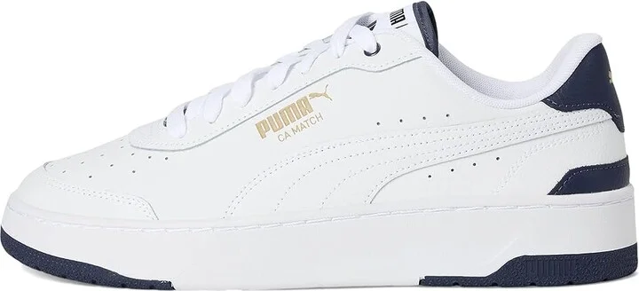 PUMA Ca Match Shoes Men's Snow Shoes Puma White/Puma Navy : 10 D - Medium, Synthetic - Image 6