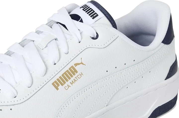 PUMA Ca Match Shoes Men's Snow Shoes Puma White/Puma Navy : 10 D - Medium, Synthetic - Image 7