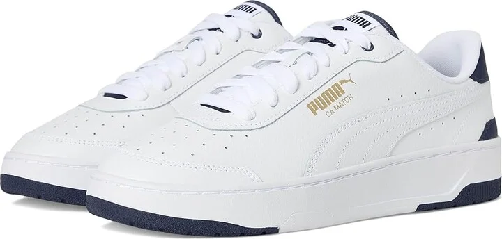 PUMA Ca Match Shoes Men's Snow Shoes Puma White/Puma Navy : 10 D - Medium, Synthetic