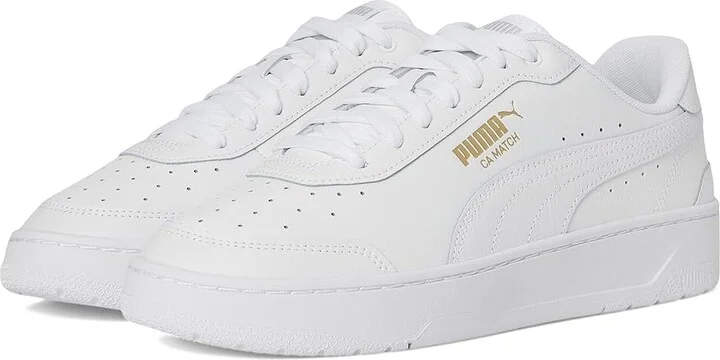 PUMA Ca Match Shoes Men's Snow Shoes Puma White/Puma White : 8 D - Medium, Leather