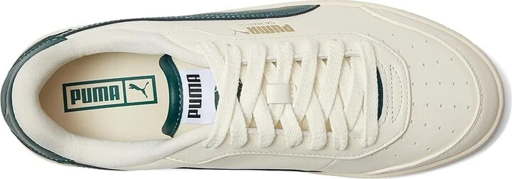 PUMA Ca Match Shoes Men's Snow Shoes Warm White/Dark Myrtle : 10 D - Medium, Leather - Image 2