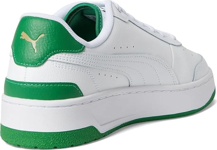 PUMA Ca Match Shoes Men's Snow Shoes White/Archive Green : 10 D - Medium, Synthetic - Image 4