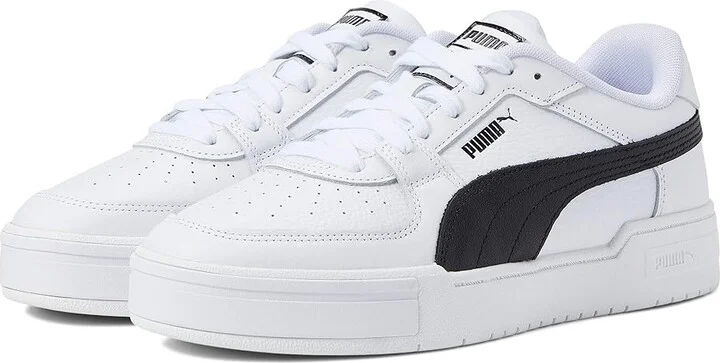 PUMA Ca Pro Classic Men's Lace up casual Shoes Puma White/Puma Black : 11 D - Medium, Synthetic/Textile