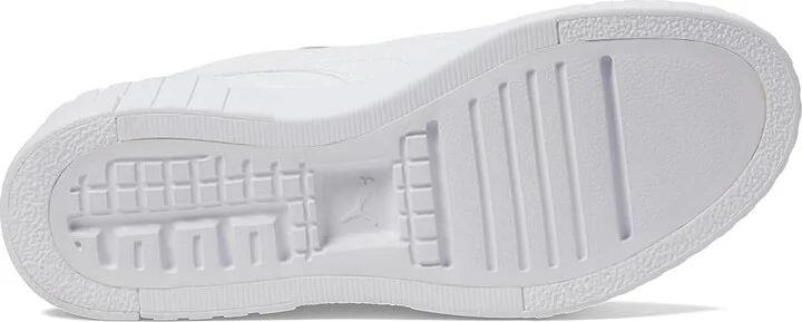 PUMA Cali Wedge Women's Shoes Puma White/Puma White : 6 B - Medium, Synthetic/Faux Leather - Image 3