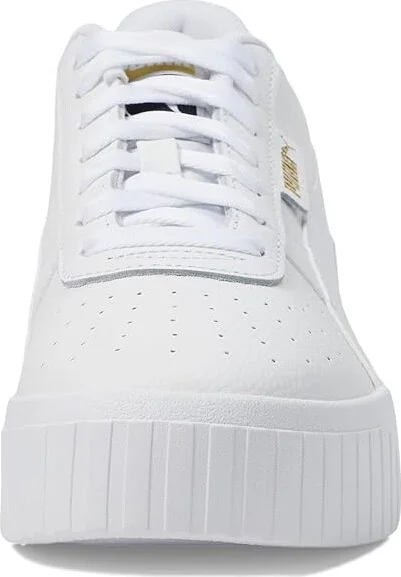 PUMA Cali Wedge Women's Shoes Puma White/Puma White : 6 B - Medium, Synthetic/Faux Leather - Image 5
