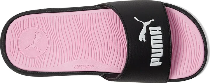 PUMA Cool Cat Women's Shoes Puma Black/Puma White/Pale Pink 1 : 6 B - Medium, Synthetic - Image 2