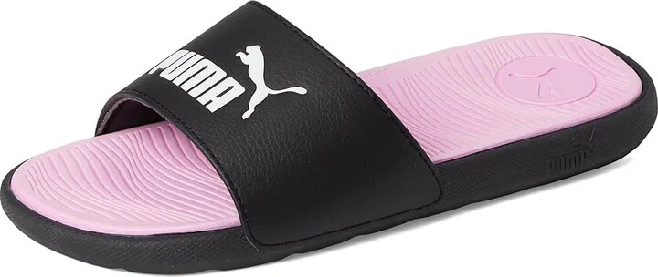 PUMA Cool Cat Women's Shoes Puma Black/Puma White/Pale Pink 1 : 6 B - Medium, Synthetic - Image 5