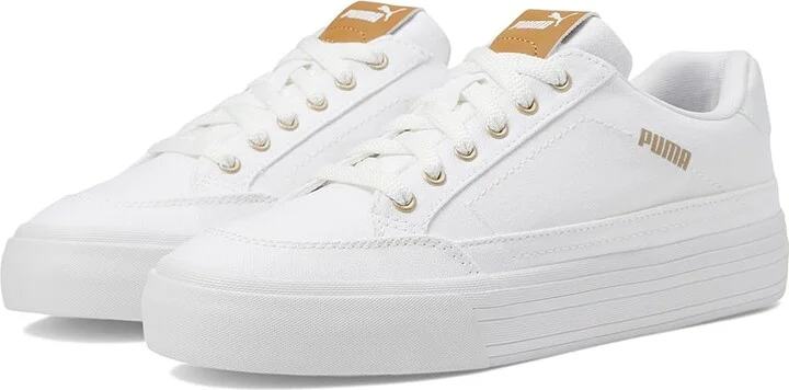 Puma White,puma Gold