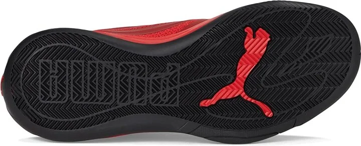 PUMA Court Pro Men's Basketball Shoes For All Time Red/Puma Black : 7 D - Medium - Image 3