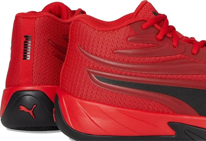 PUMA Court Pro Men's Basketball Shoes For All Time Red/Puma Black : 7 D - Medium - Image 7