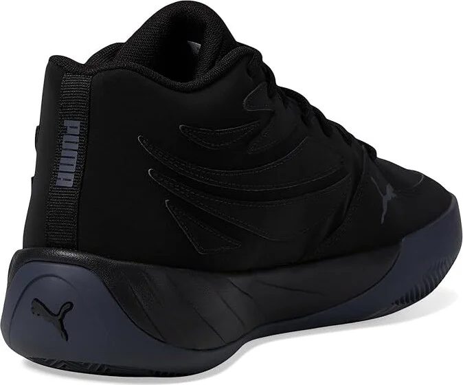 PUMA Court Pro Men's Basketball Shoes Puma Black/Galactic Gray : 10.5 D - Medium, Textile - Image 4