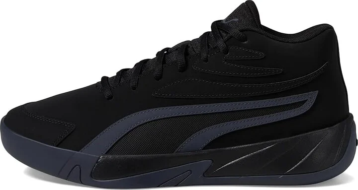 PUMA Court Pro Men's Basketball Shoes Puma Black/Galactic Gray : 10.5 D - Medium, Textile - Image 6