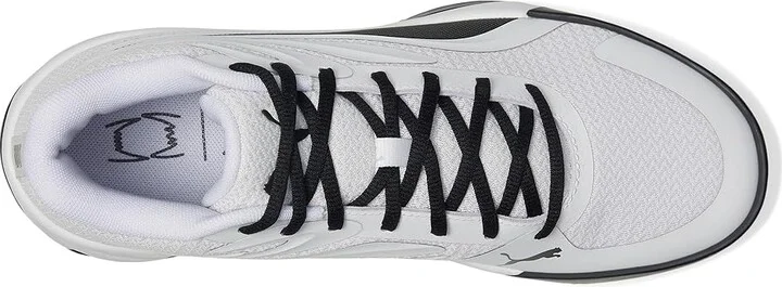 PUMA Court Pro Men's Basketball Shoes Puma White/Puma Black : 7 D - Medium, Textile - Image 2