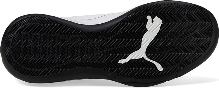 PUMA Court Pro Men's Basketball Shoes Puma White/Puma Black : 7 D - Medium, Textile - Image 3