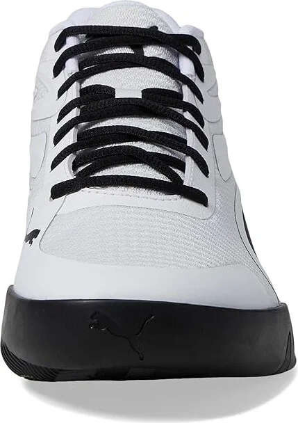 PUMA Court Pro Men's Basketball Shoes Puma White/Puma Black : 7 D - Medium, Textile - Image 5