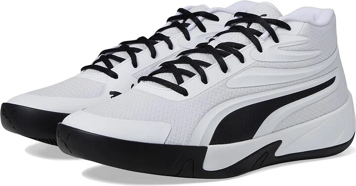 PUMA Court Pro Men's Basketball Shoes Puma White/Puma Black : 7 D - Medium, Textile