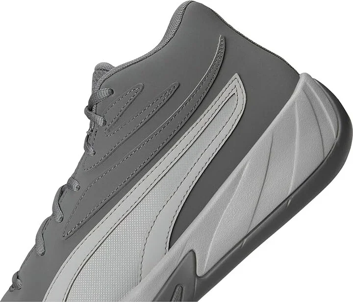 PUMA Court Pro Men's Basketball Shoes Slate Sky/Matte Silver : 10 D - Medium - Image 7