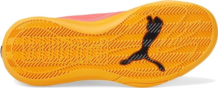PUMA Court Pro Men's Basketball Shoes Sunset Glow/Sun Stream : 9.5 D - Medium, Textile - Image 3