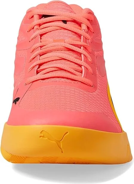 PUMA Court Pro Men's Basketball Shoes Sunset Glow/Sun Stream : 9.5 D - Medium, Textile - Image 5