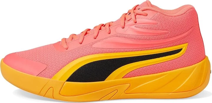 PUMA Court Pro Men's Basketball Shoes Sunset Glow/Sun Stream : 9.5 D - Medium, Textile - Image 6