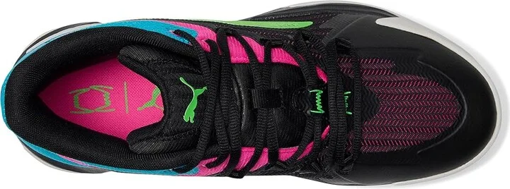 PUMA Dagger Basketball Shoes Men's Basketball Shoes Puma Black/Fluro Pink Pes : 7.5 D - Medium - Image 2