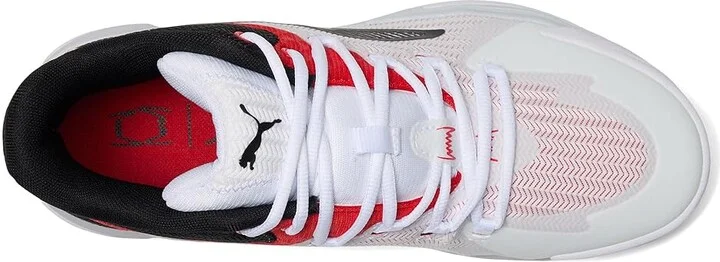 PUMA Dagger Basketball Shoes Men's Basketball Shoes Puma Red/Puma Black : 9.5 D - Medium - Image 2