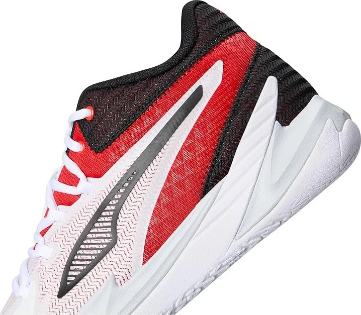 PUMA Dagger Basketball Shoes Men's Basketball Shoes Puma Red/Puma Black : 9.5 D - Medium - Image 7