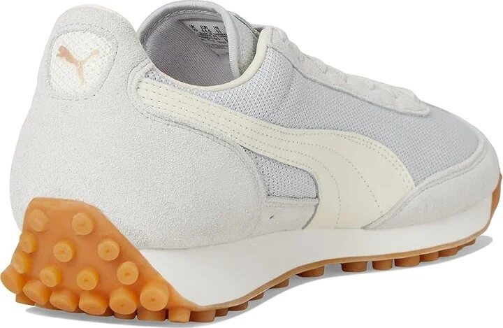 PUMA Easy Rider Shoes Men's Shoes Glacial Gray/Frosted Ivory : 8.5 D - Medium, Leather/Synthetic - Image 4