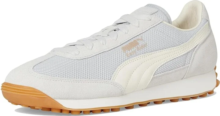 PUMA Easy Rider Shoes Men's Shoes Glacial Gray/Frosted Ivory : 8.5 D - Medium, Leather/Synthetic - Image 5