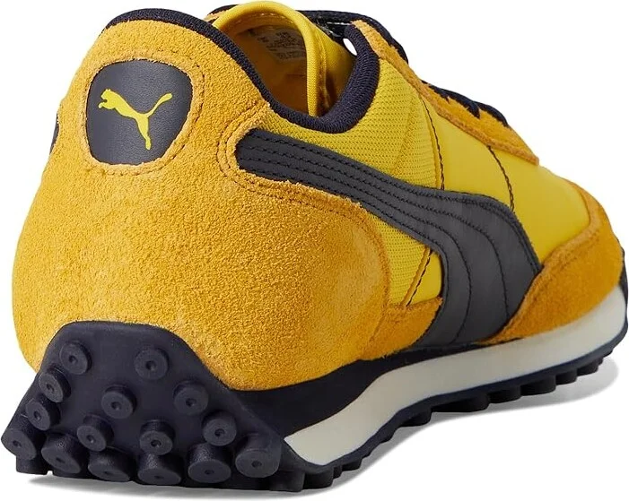 PUMA Easy Rider Shoes Men's Shoes Pele Yellow/New Navy : 10 D - Medium, Leather/Synthetic - Image 4