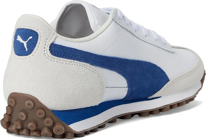 PUMA Easy Rider Shoes Men's Shoes Puma White/Clyde Royal : 13 D - Medium, Leather/Synthetic - Image 4
