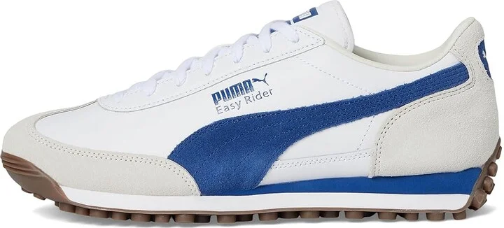 PUMA Easy Rider Shoes Men's Shoes Puma White/Clyde Royal : 13 D - Medium, Leather/Synthetic - Image 6