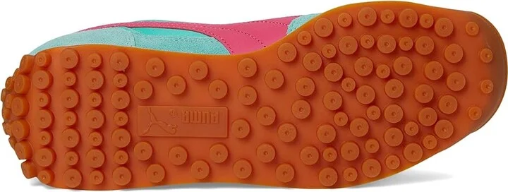 PUMA Easy Rider Shoes Women's Snow Shoes Aquatic/Puma Pink : 7.5 B - Medium, Faux Leather - Image 3