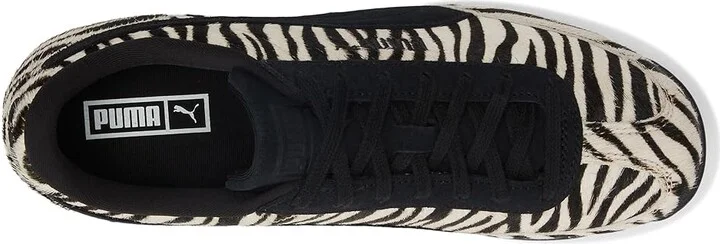 PUMA Easy Rider Shoes Women's Snow Shoes Warm White/Black : 5.5 B - Medium, Faux Leather - Image 2
