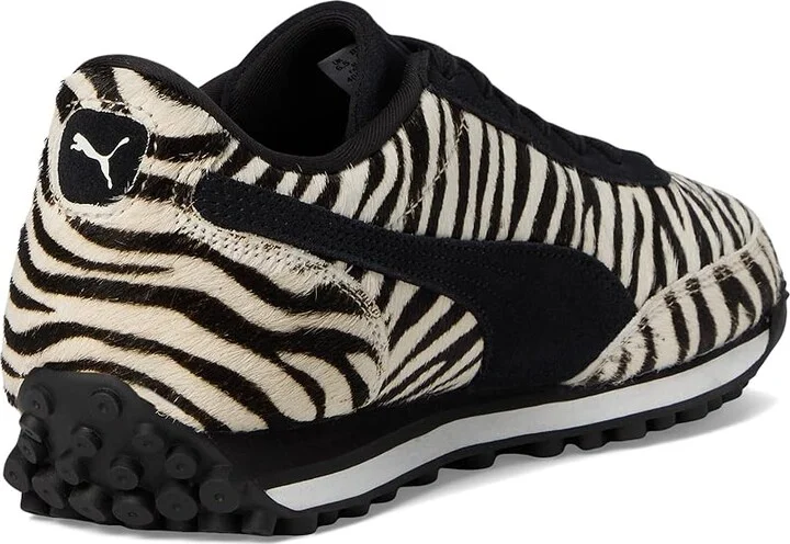 PUMA Easy Rider Shoes Women's Snow Shoes Warm White/Black : 5.5 B - Medium, Faux Leather - Image 4