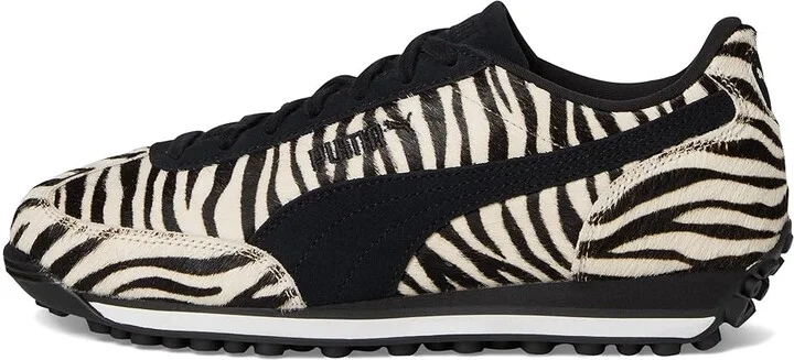 PUMA Easy Rider Shoes Women's Snow Shoes Warm White/Black : 5.5 B - Medium, Faux Leather - Image 6