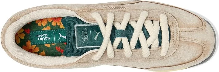 PUMA Easy Rider Squid Game Shoes Men's Shoes Alpine Snow/Dark Myrtle/Club Red : 13 D - Medium, Leather/Synthetic/Textile - Image 2