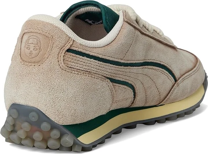 PUMA Easy Rider Squid Game Shoes Men's Shoes Alpine Snow/Dark Myrtle/Club Red : 13 D - Medium, Leather/Synthetic/Textile - Image 4