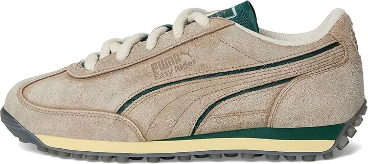 PUMA Easy Rider Squid Game Shoes Men's Shoes Alpine Snow/Dark Myrtle/Club Red : 13 D - Medium, Leather/Synthetic/Textile - Image 6