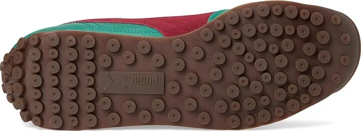 PUMA Easy Rider Squid Game Shoes Men's Shoes Intense Red/Dark Pine : 10.5 D - Medium, Leather/Synthetic/Textile - Image 3