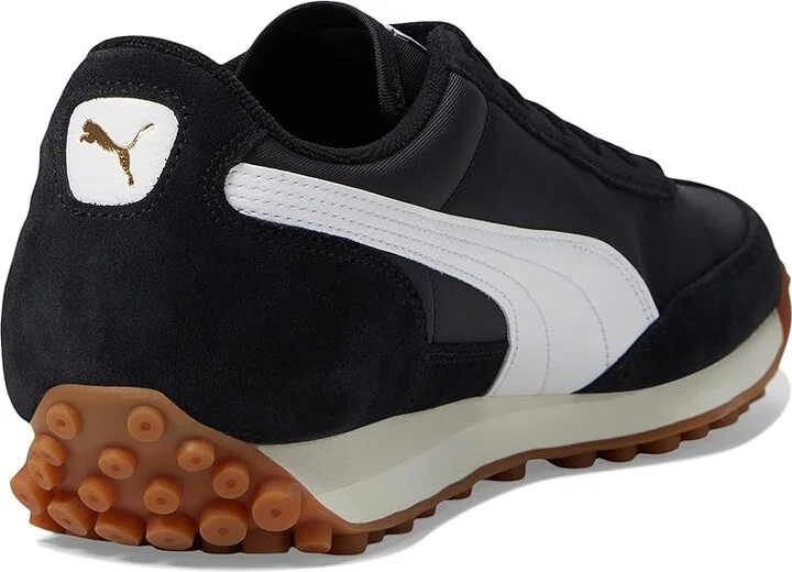PUMA Easy Rider Vintage Shoes Men's Shoes Puma Black/Puma White : 9 D - Medium, Leather/Textile - Image 4